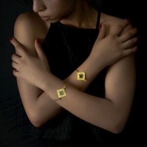 Bracelet fin losange