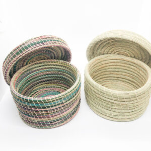 Boite en halfa naturelle D15H11