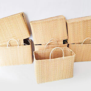 Panier réctangulaire GM en jonc tressé 25*35