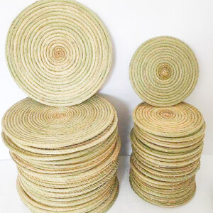 Dessous de plat en halfa naturelle D30cm