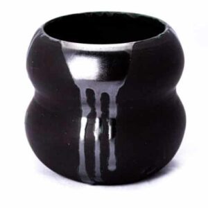 Pot Trab noir et argent