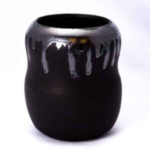 Pot Trab GM noir et argent